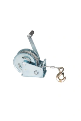 Лебедка ручная барабанная с тросом  700кг  20м оцинкованная TOR FD по ценам производителя в Уфе с доставкой по всей России