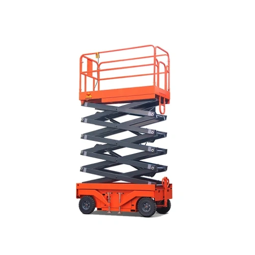 Подъемник ножничный передвижной 500 кг 6/8 м TOR GTJY AC 220В сетевой по ценам производителя в Уфе с доставкой по всей России