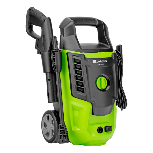 Моечная машина высокого давления АМ-1800, 1800 Вт, 140 бар, 350 л/ч, колесная Сибртех по ценам производителя в Уфе с доставкой по всей России