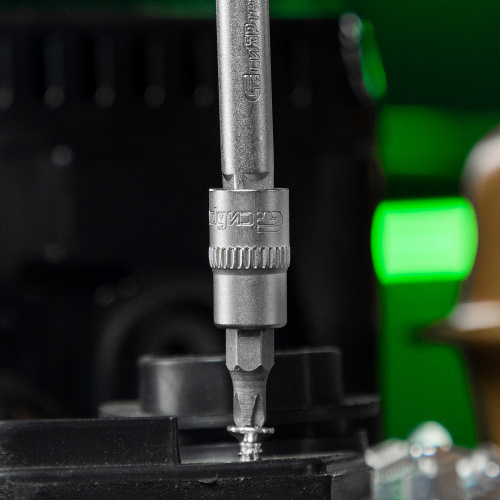 Набор инструментов, 1/4", пластиковый кейс, 29 предметов Сибртех по ценам производителя в Уфе с доставкой по всей России