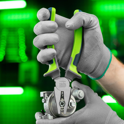 Плоскогубцы комбинированные, 200 мм, фосфатирование, трехкомпонентные рукоятки Сибртех по ценам производителя в Уфе с доставкой по всей России