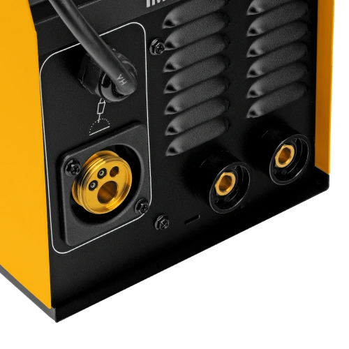 Аппарат инвертор. полуавтомат. cварки IMIG-160 Synergy, 160 А, ПВ 60%, катушка 5 кг Denzel по ценам производителя в Уфе с доставкой по всей России