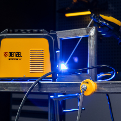 Клемма магнитная "масса" для сварочных работ Denzel по ценам производителя в Уфе с доставкой по всей России