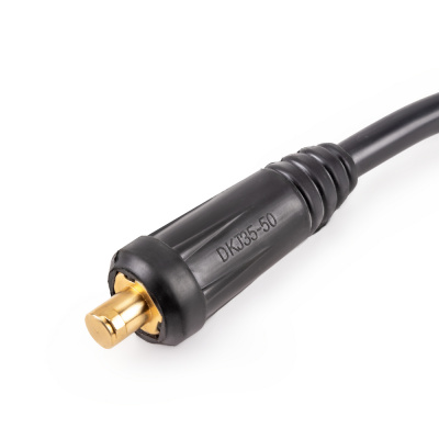 Кабель сварочный_ЭД 300А_Вилка 35-50, сеч. 35 мм2, 3 м купить в Москве с доставкой по всей России | ProtosMarket.ru