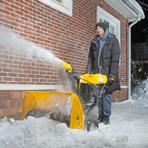 Бензиновая снегоуборочная машина SBL 711DT PRO, 420cc, гусеницы, эл.старт, блок. дифф. Denzel по ценам производителя в Уфе с доставкой по всей России