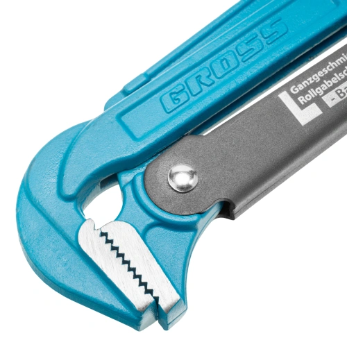 Ключ трубный рычажный 3, №4, цельнокованый, CrV, тип "L" Gross по ценам производителя в Уфе с доставкой по всей России