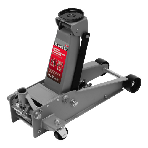 Домкрат гидравлический подкатной профессиональный, быстрый подъем, 3 т, 130-465 мм. Quick Matrix по ценам производителя в Уфе с доставкой по всей России