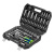 Набор инструментов, 1/2", 1/4", пластиковый кейс, 94 предмета// Сибртех по ценам производителя в Уфе с доставкой по всей России