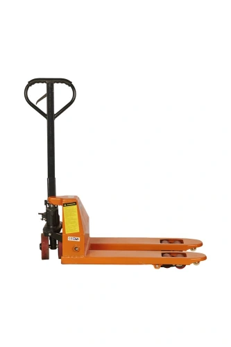 Тележка гидравлическая узковильная 2500 кг 800x450 мм полиуретановые колеса TOR RHP по ценам производителя в Уфе с доставкой по всей России