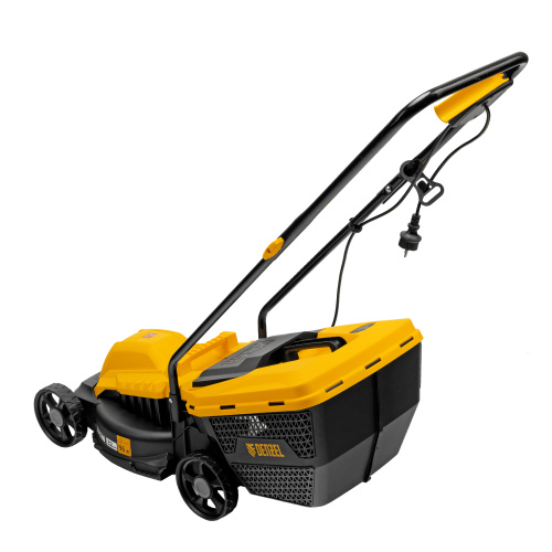Газонокосилка электрическая GM-1100, 1100 Вт, шир. 32 см, 3 уров., травосб. 30 л Denzel по ценам производителя в Уфе с доставкой по всей России