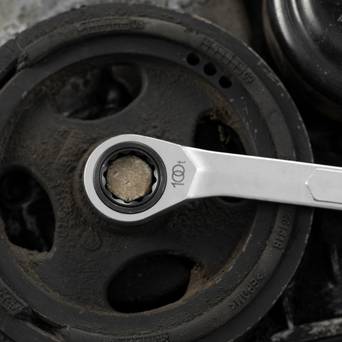 Ключ комбинированный трещоточный, 18 мм, количество зубьев 100 Gross по ценам производителя в Уфе с доставкой по всей России