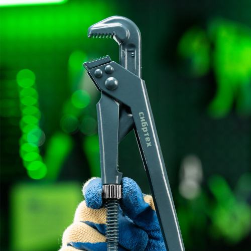 Ключ трубный рычажный КТР-1, 1", кованый, тип "L" Сибртех по ценам производителя в Уфе с доставкой по всей России