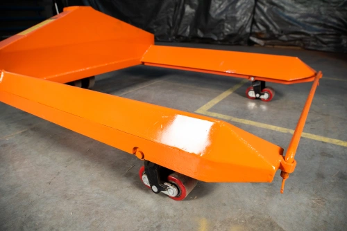 Тележка гидравлическая для рулонов 2500 кг 1150х1150 мм полиуретановые колеса TOR HZT по ценам производителя в Уфе с доставкой по всей России