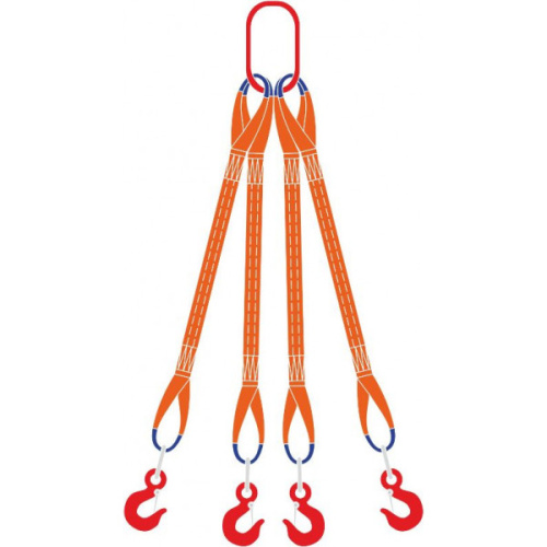 Строп текстильный 4СТ, 20т - 7м по ценам производителя в Уфе с доставкой по всей России