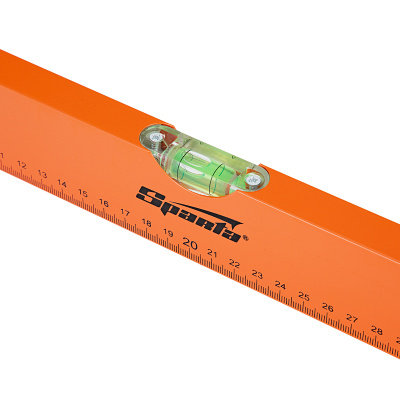 Уровень алюминиевый, 400 мм, 3 глазка, желтый, линейка Sparta по ценам производителя в Уфе с доставкой по всей России