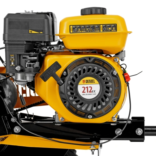 Мотоблок DPT-370S, 7 л.с., ремен.сцеп, фрез 3х4, ШОМ, передачи 3В/1Н Denzel по ценам производителя в Уфе с доставкой по всей России