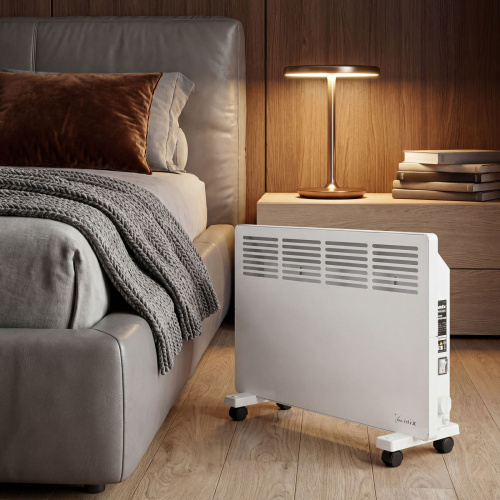 Конвектор электрический КМ-1500.2, 230 В, 1500 Вт, X-образный нагреватель, колеса, термостат MTX по ценам производителя в Уфе с доставкой по всей России