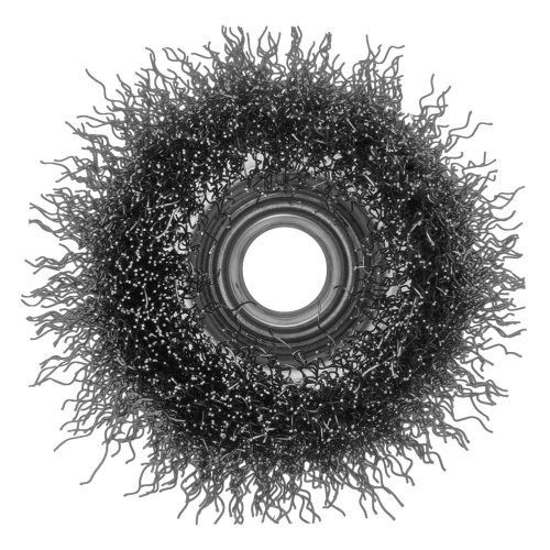Щетка для УШМ, 65 мм, М14, "чашка", витая проволока 0.3 мм Сибртех по ценам производителя в Уфе с доставкой по всей России