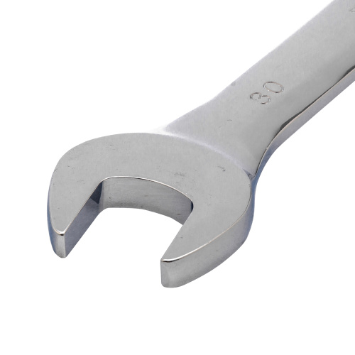 Ключ комбинированный трещоточный, 30 мм, CrV, зеркальный хром Matrix по ценам производителя в Уфе с доставкой по всей России