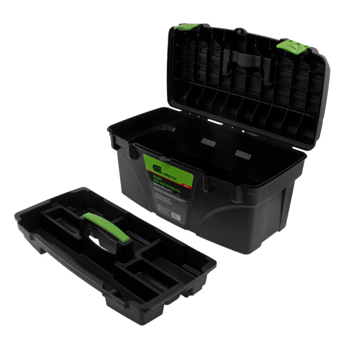 Ящик для инструмента, 530 х 275 х 290 мм, 21", пластик Сибртех по ценам производителя в Уфе с доставкой по всей России