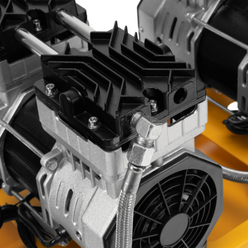 Компрессор безмасляный, малошумный DLS 1500/50, 1500 ВТ, 2x750, 50 л, 260 л/мин Denzel по ценам производителя в Уфе с доставкой по всей России