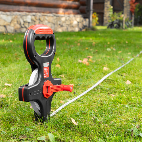 Рулетка геодезическая, 50 м х 12,5 мм, металлическая лента, открытый корпус Matrix по ценам производителя в Уфе с доставкой по всей России