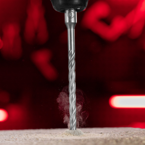 Бур по бетону, 6 x 160 мм, SDS Plus c крестовой пластиной Matrix по ценам производителя в Уфе с доставкой по всей России