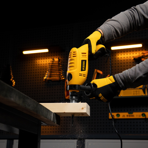 Дрель ударная ID-550, 550 Вт, 0-2900 об/мин, 46400 уд/мин Denzel по ценам производителя в Уфе с доставкой по всей России