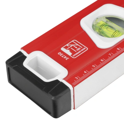 Уровень алюминиевый, магнит, фрезерованный, 3 глазка (1 зеркальный) 400 мм Matrix по ценам производителя в Уфе с доставкой по всей России