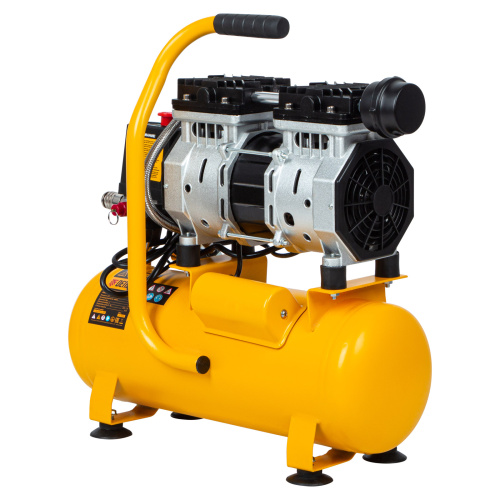 Компрессор DLS650/10 безмаслянный малошумный 650 Вт, 120 л/мин, ресивер 10 л Denzel по ценам производителя в Уфе с доставкой по всей России