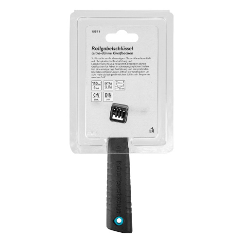 Ключ разводной, 150 мм, CrV, ультратонкие губки Gross по ценам производителя в Уфе с доставкой по всей России
