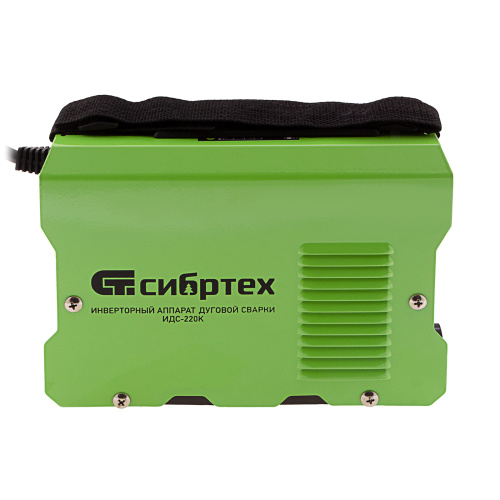 Инверторный аппарат дуговой сварки ИДС-220K, 220 А, ПВ 80%, диаметр электрода 1,6-5 мм Сибртех по ценам производителя в Уфе с доставкой по всей России