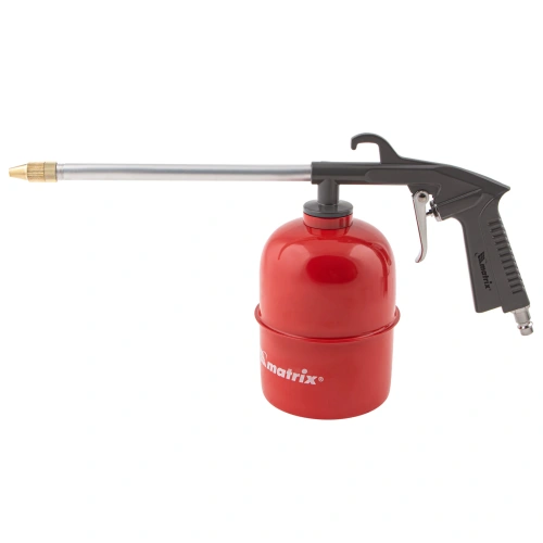 Набор пневмоинструмента, 5 предметов, быстросъемное соединение, краскораспылитель с верхним бачком Matrix по ценам производителя в Уфе с доставкой по всей России
