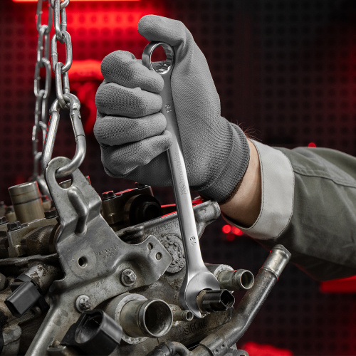 Набор ключей комбинированных, 6-32 мм, 25 шт, CrV, матовый хром Matrix по ценам производителя в Уфе с доставкой по всей России