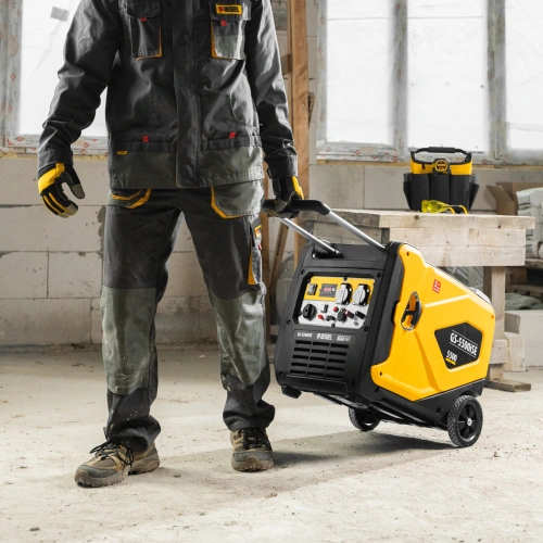 Генератор инверторный GS-5500iSE, 5,5 кВт, 230 В, закрытый корпус,электростартер Denzel по ценам производителя в Уфе с доставкой по всей России