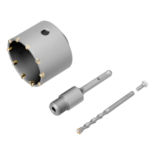 Коронка по бетону в сборе, М22 х 80 мм, SDS Plus Сибртех по ценам производителя в Уфе с доставкой по всей России