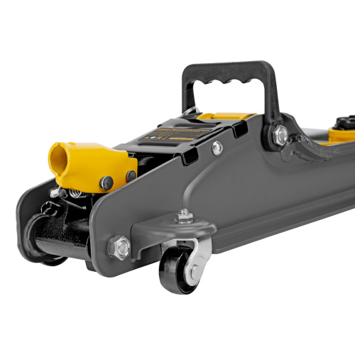 Домкрат гидравлический подкатной с фиксатором, 2,5 т, 85-385 мм Denzel по ценам производителя в Уфе с доставкой по всей России