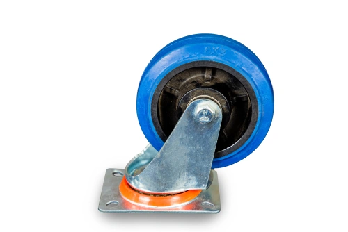 Колесо поворотное из эластичной резины MW150 150 мм по ценам производителя в Уфе с доставкой по всей России