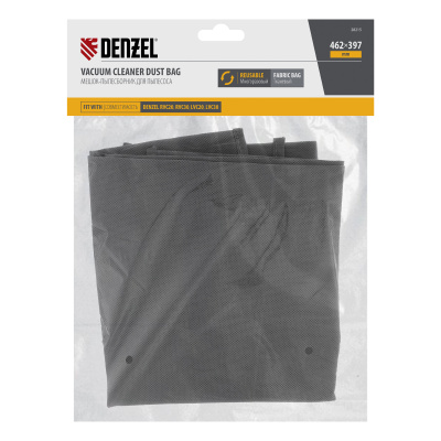 Мешок тканевый многоразовый для пылесосов Denzel RVC20, RVC30, LVC20, LVC30 Denzel по ценам производителя в Уфе с доставкой по всей России