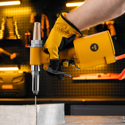 Пневматический заклепочник PR4, 2,4-4,8 мм Denzel по ценам производителя в Уфе с доставкой по всей России