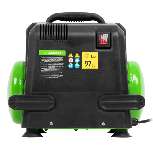 Компрессор воздушный безмаслянный BL 1100/6 1100Вт, ресивер 6 литров, 180 л/мин Сибртех по ценам производителя в Уфе с доставкой по всей России