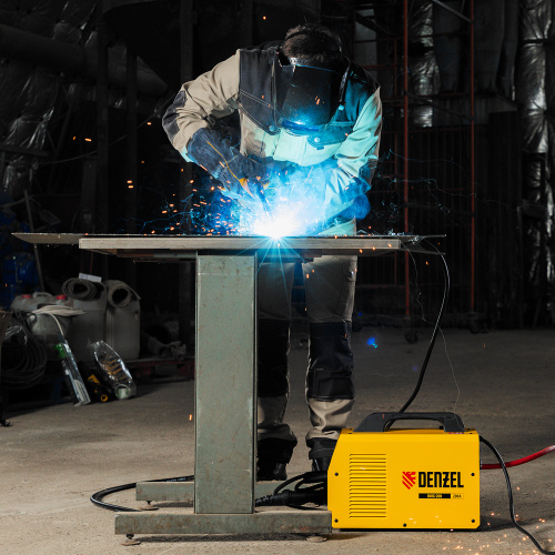 Аппарат инвертор. полуавтомат. cварки IMIG-200, 200 А, ПВ 60%, катушка 5 кг Denzel по ценам производителя в Уфе с доставкой по всей России
