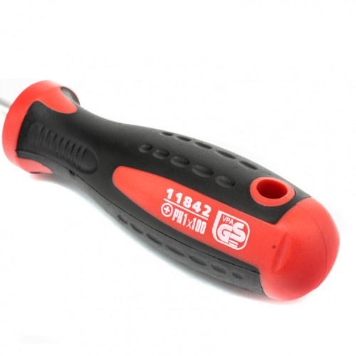 Отвертка Profi, PH1 х 100 мм, S2, двухкомпонентная рукоятка Matrix по ценам производителя в Уфе с доставкой по всей России