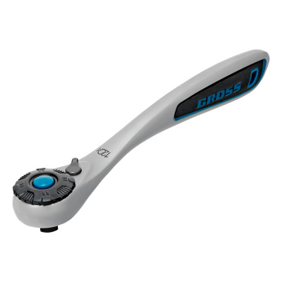 Набор торцевых головок, трещотка 120 зубьев, 3/8", CrV, 12 предметов Gross по ценам производителя в Уфе с доставкой по всей России