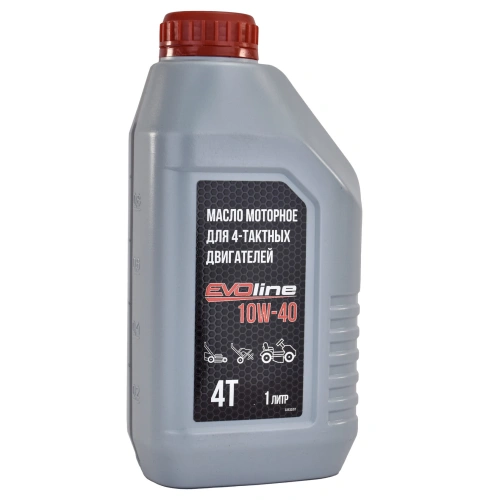 Масло моторное EVOline для 4-х тактных двигателей, полусинтетическое, SAE 10W-40 API SJ/CF, 1 л по ценам производителя в Уфе с доставкой по всей России