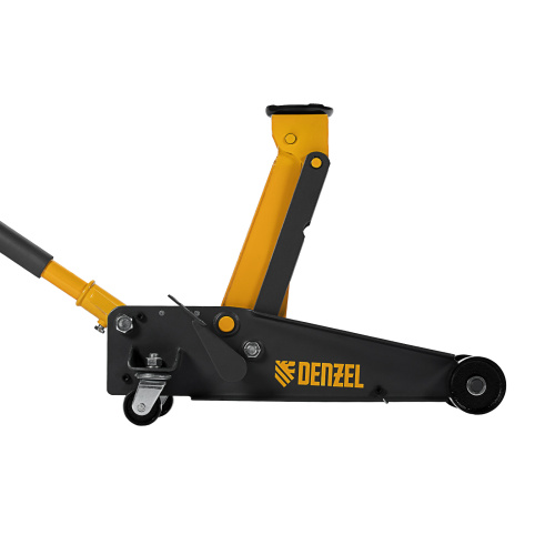 Домкрат гидравлический подкатной 3 т, с фиксатором, быстрый подъем, 135-480 мм, профессиональный Denzel по ценам производителя в Уфе с доставкой по всей России