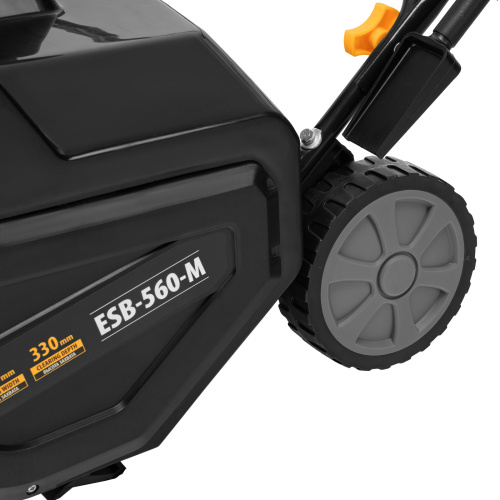 Электрическая снегоуборочная машина ESB-560-M, 2,5 кВт, металлический шнек, LED фара Denzel по ценам производителя в Уфе с доставкой по всей России