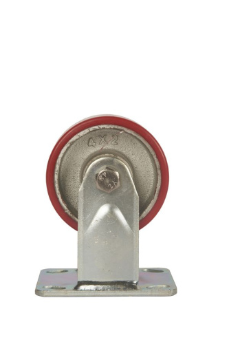 Колесо большегрузное неповоротное FCp 46 100 мм полиуретановое (F) по ценам производителя в Уфе с доставкой по всей России