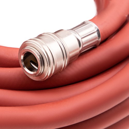 Шланг пневматический резиновый, 10 x 16 мм, 24 бар, армированный, быстросъемное соединение, 20 м Stels по ценам производителя в Уфе с доставкой по всей России