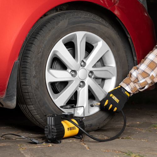 Компрессор автомобильный AC-37, 12 В, 7 атм, 37 л/мин, автомобильный предохранитель Denzel по ценам производителя в Уфе с доставкой по всей России